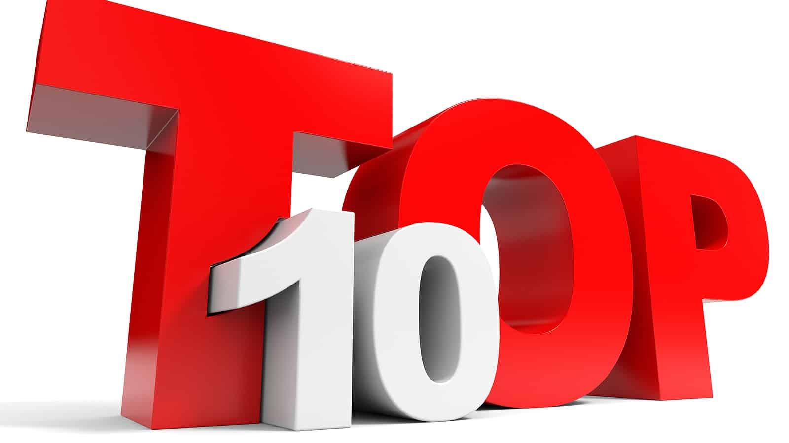 Top 10 top 10 lists